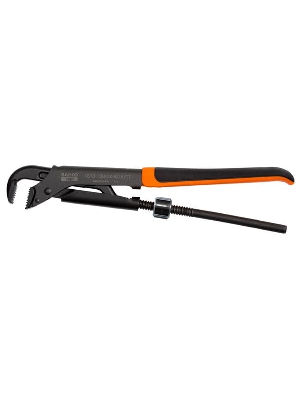 BAHCO pipe wrench quick-adjust 1 1/2