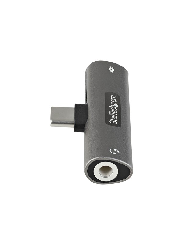 StarTech.com USB C Audio &amp; Charge Adapter - 3.5mm TRRS - 60W PD