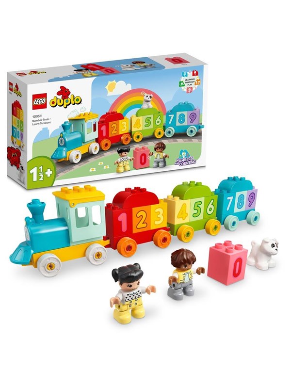LEGO DUPLO 10954 Siffertåg – Lär dig räkna