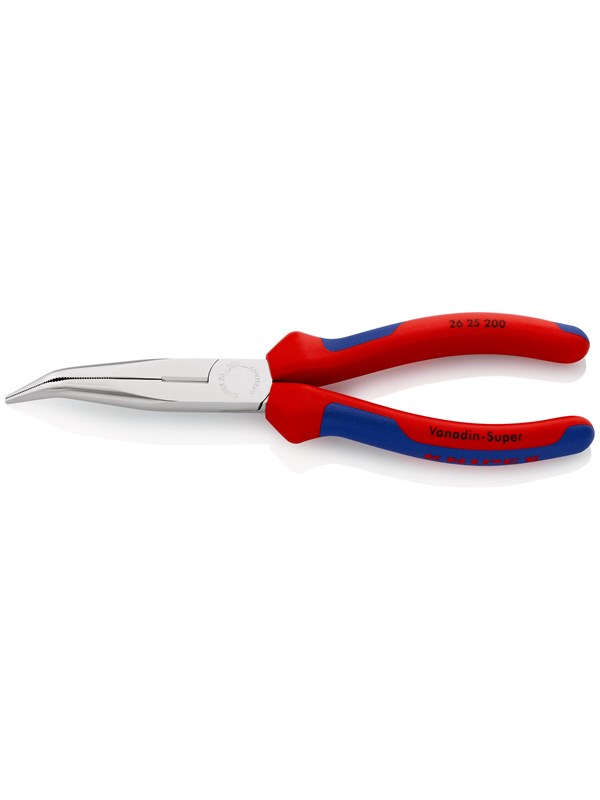 KNIPEX Tänger med flata, runda käftar och skär, (Typ storknäbb)