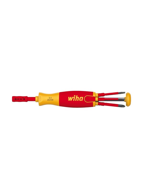 Wiha screwdriver with bit magazine liftup electric