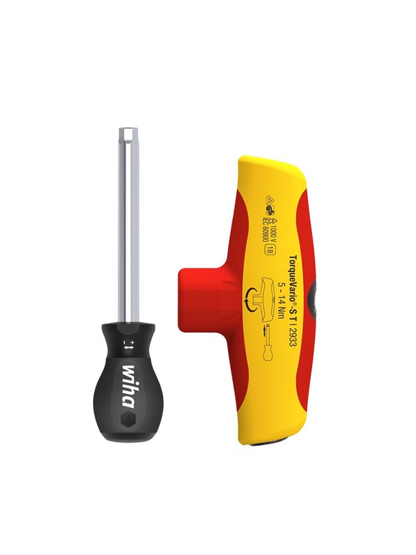 Wiha torque screwdriver with t-handle torquevario®-s t electric