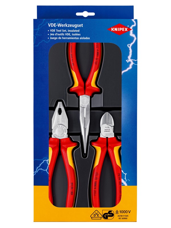 Produktfoto för KNIPEX Verktygsuppsättningar
