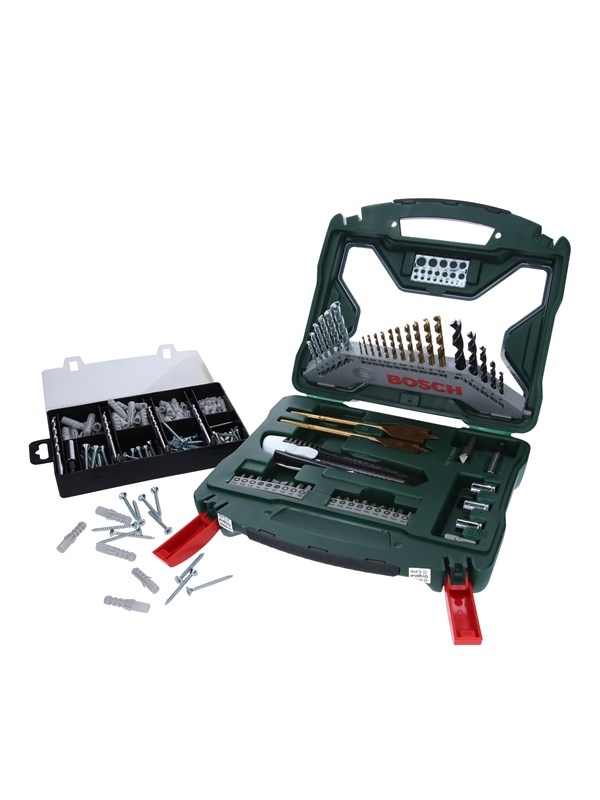 Bosch Tillbehörssats X-Line 50Ti plus monteringssats, 173 delar