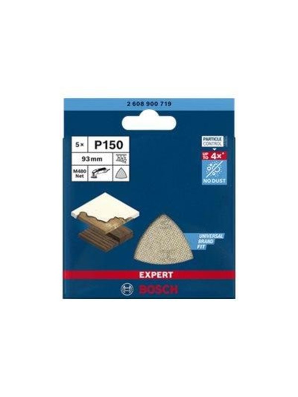 Bosch SLIBEBLAD DELTA 93MM NET K150 5 STK