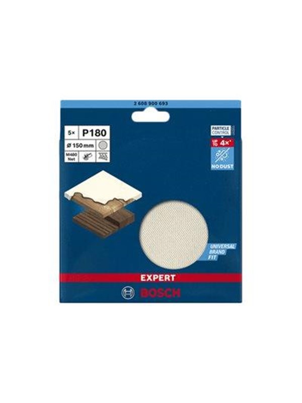 Bosch SLIBEBLAD EXC 150MM NET K180 5 STK