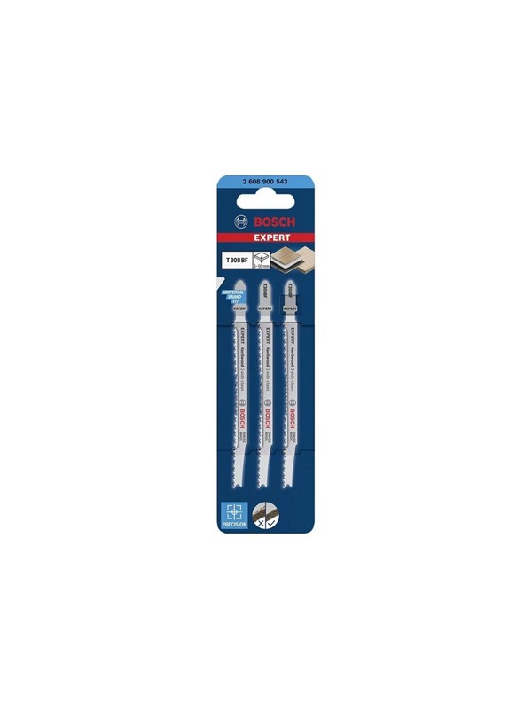 Bosch Jig Saw Blades T308BF HARDWOOD 3 pcs