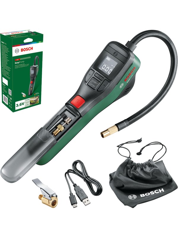 Produktfoto för Bosch EasyPump luftpump 3,6V