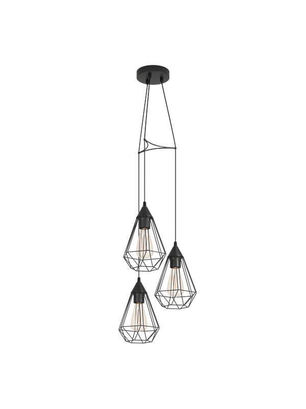 EGLO TARBES pendlande belysning - svart/svart