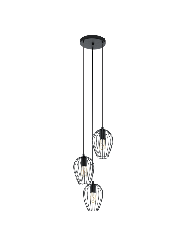EGLO NEWTOWN pendlande belysning - svart