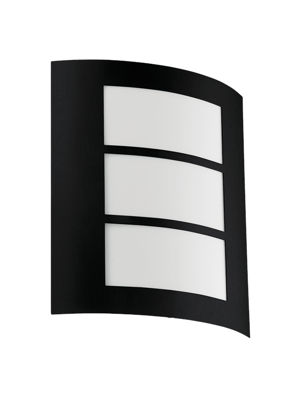 EGLO CITY outdoor wall lamp black