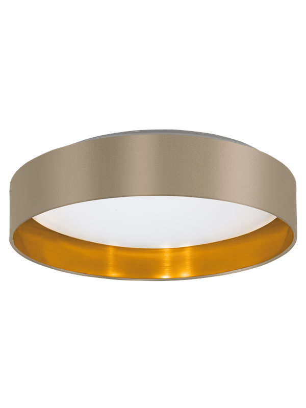 EGLO MASERLO 2 ceiling light taupe gold