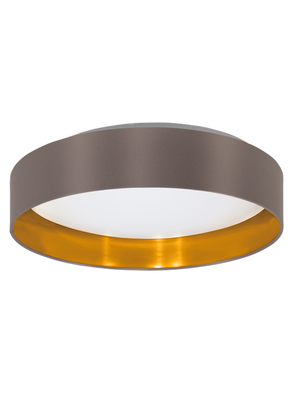 EGLO MASERLO 2 ceiling lamp LED 24W cappuccino/gold