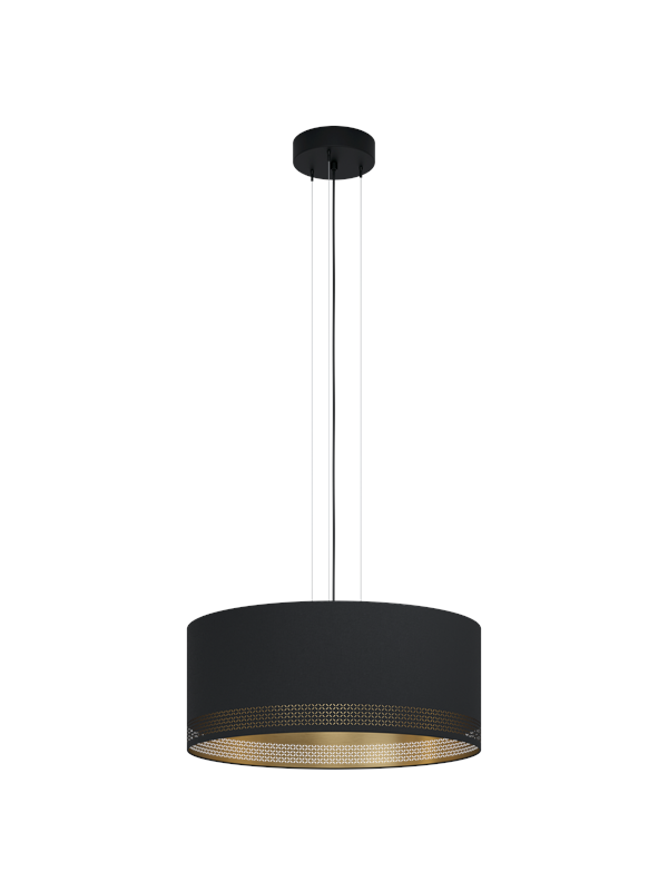 EGLO ESTEPERRA pendant black/gold