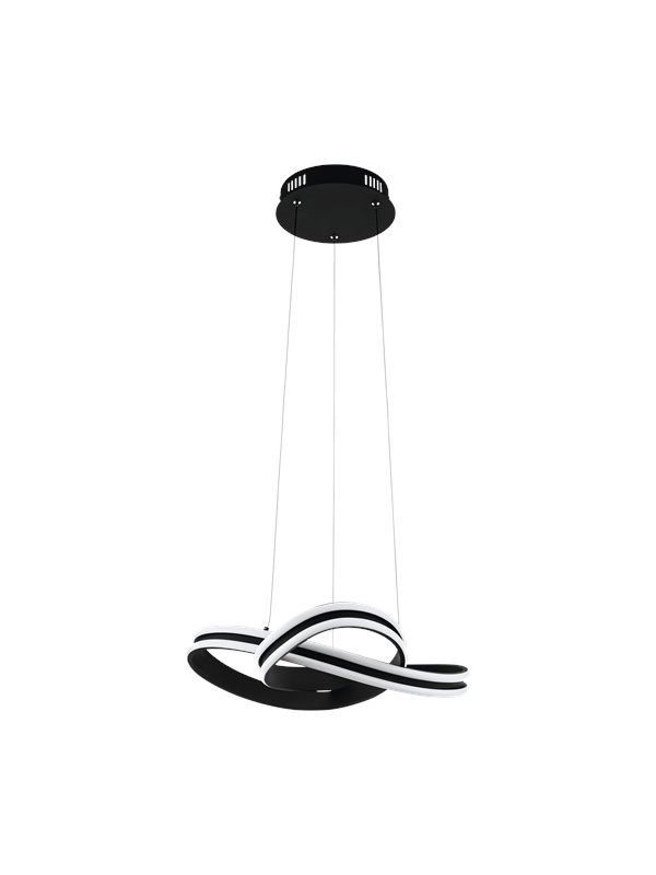 EGLO CORREDERA pendlande belysning - svart/vit