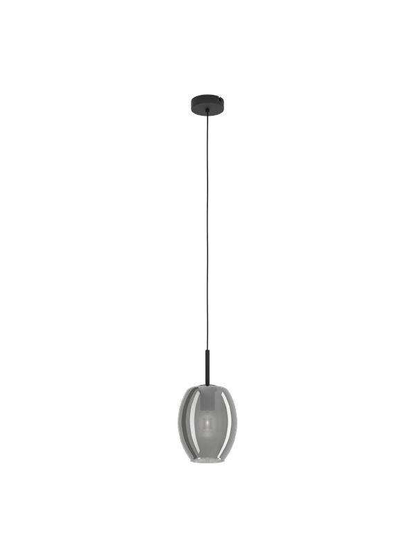 EGLO CADAQUES pendlande belysning - svart/svart-transparent
