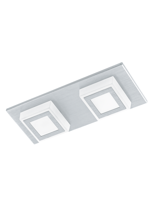 EGLO MASIANO Vägg- och takbelysning - borstad aluminium/matt