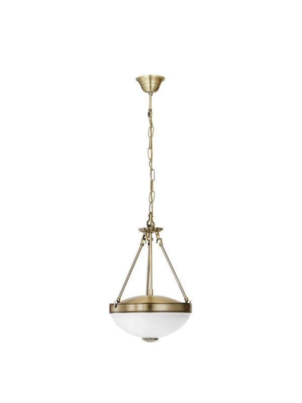 EGLO SAVOY pendlande belysning - bronserad/vit