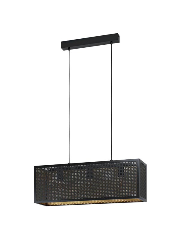 EGLO SALLICANO pendant lamp black/gold