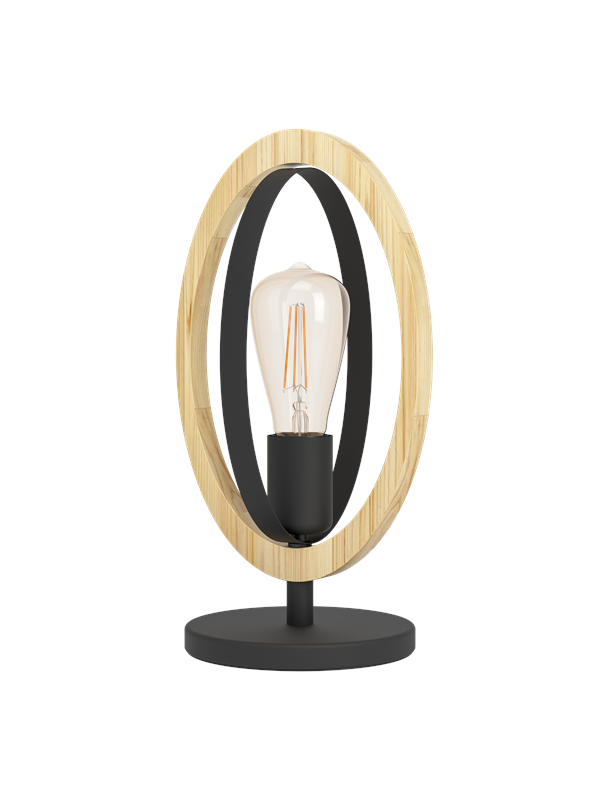 EGLO BASILDON table lamp black/wood