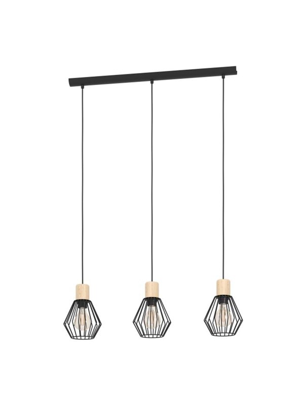 EGLO PALMORLA pendlande belysning - svart, brun