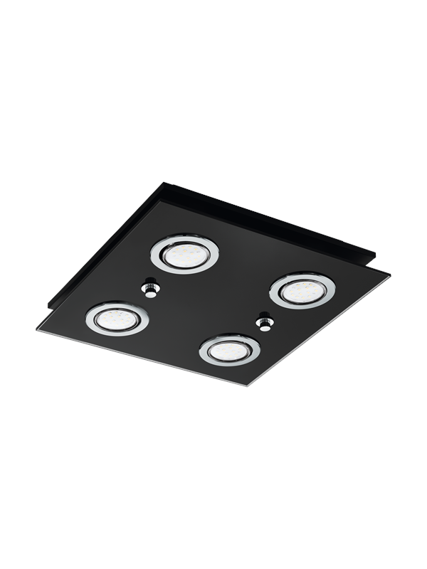 EGLO GRATTINO ceiling lamp black