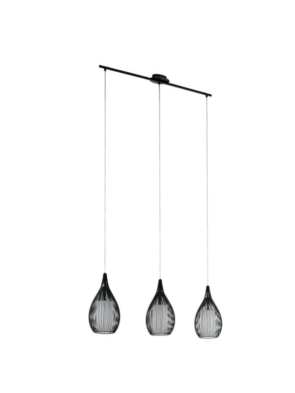 EGLO RAZONI pendlande belysning - svart/svart, vit