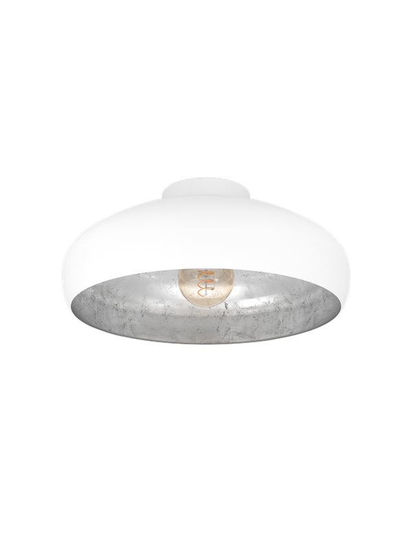 EGLO MOGANO takbelysning - vit, silver