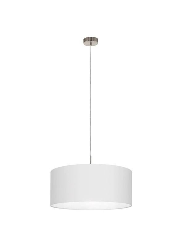 EGLO PASTERI pendlande belysning - matt nickel/vit