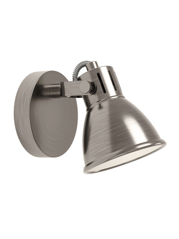 EGLO SERAS spot - antik nickel, krämfärgad