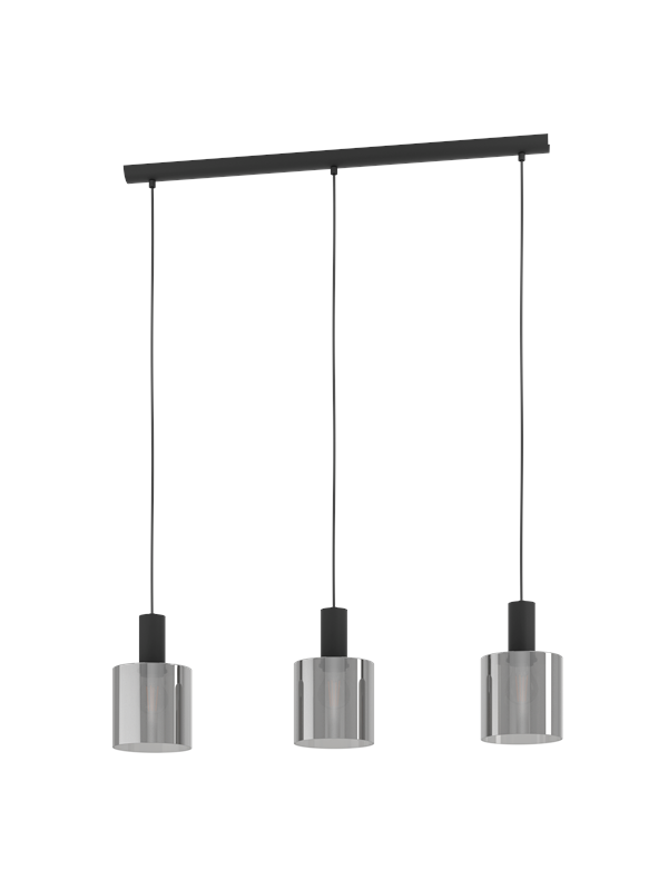 EGLO GOROSIBA pendlande belysning - svart/svart-transparent
