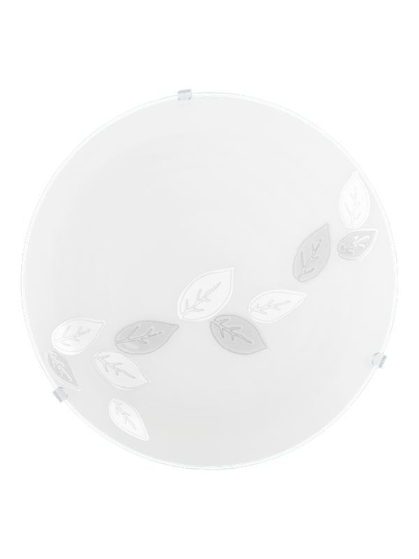 EGLO MARS Vägg- och takbelysning - vit/design "löv"