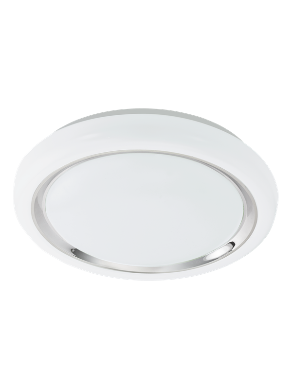 EGLO CAPASSO Vägg- och takbelysning - vit/vit, krom