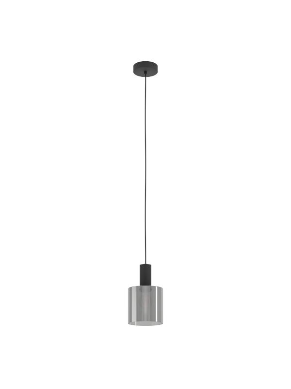 EGLO GOROSIBA pendlande belysning - svart/svart-transparent