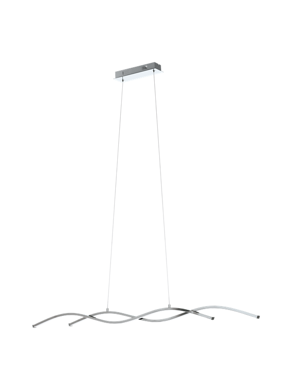 EGLO LASANA 2 pendlande belysning - krom/vit