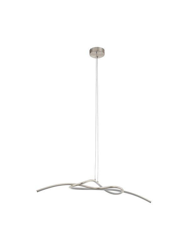 EGLO NOVAFELTRIA pendlande belysning - matt nickel/vit