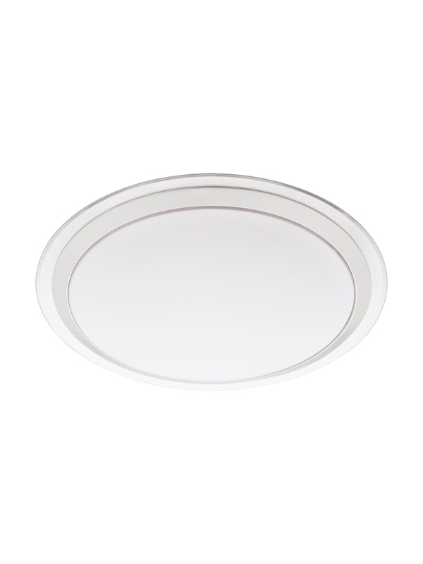 EGLO COMPETA-C Vägg- och takbelysning - vit/vit, silver, klar