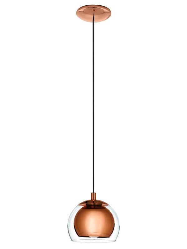 EGLO ROCAMAR pendlande belysning - koppar/klar