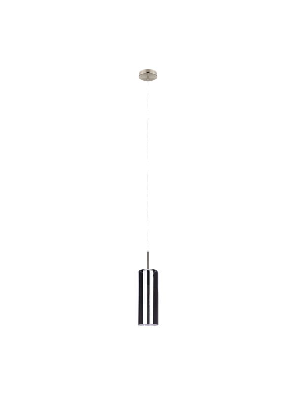 EGLO SELVINO pendlande belysning - matt nickel/svart-transparent - Köp för SEK 348 - Spara 20%