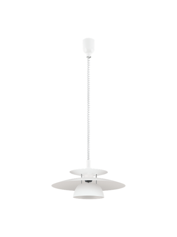 EGLO BRENDA pendlande belysning - vit, krom/vit