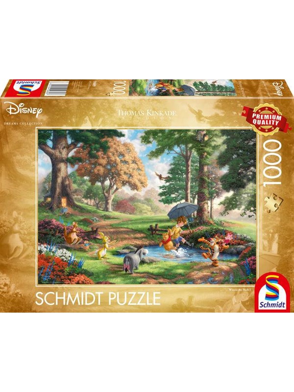 Schmidt Puzzle Thomas Kinkade: Disney - Winnie The Pooh 1000
