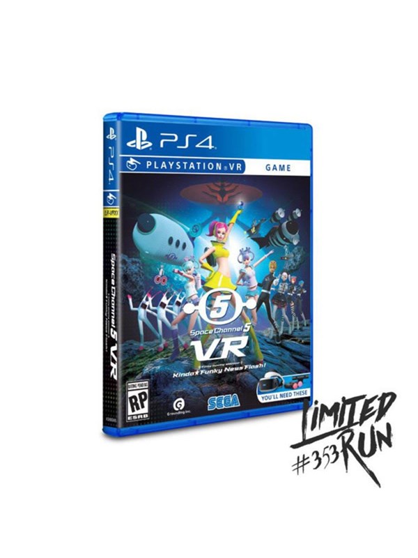 Space Channel 5 Vr Kinda Funky News Flash! Sony Playstation 4 Action