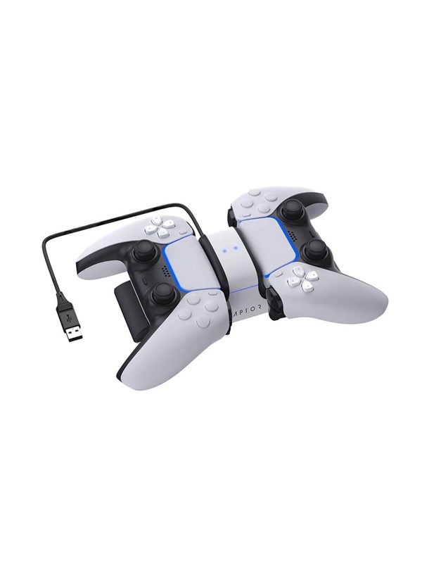 Raptor Gaming Ps5 Cs200 Dual Charging Dock Miscellaneous Tillbehör Till Spelkonsol Sony Playstation 5