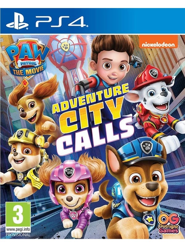 PAW Patrol The Movie: Adventure City Calls - Sony PlayStation 4 - Plattformsspelare