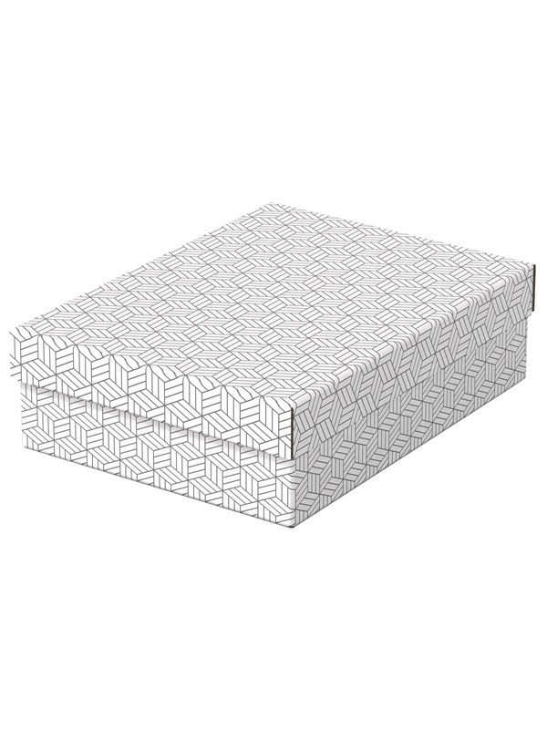 Esselte  Hemförvaring och Presentlåda Medium, 3-pack Vit