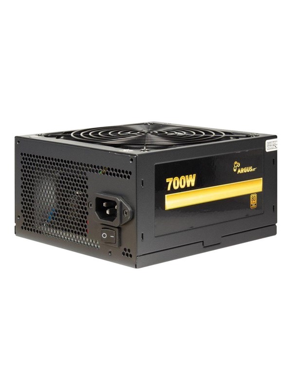 Inter-Tech Argus GPS-700 Strömförsörjning - 700 Watt - 140 mm - ATX 2.4 - 80 Plus Gold certificate