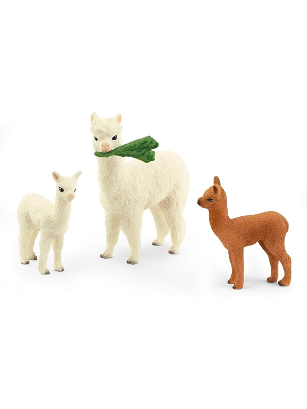Schleich Alpackafamilj