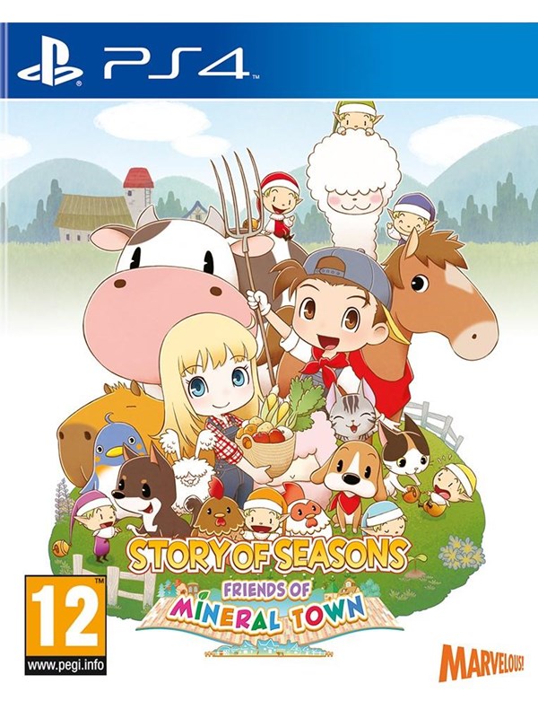 Story Of Seasons: Friends Of Mineral Town Sony Playstation 4 Strategi