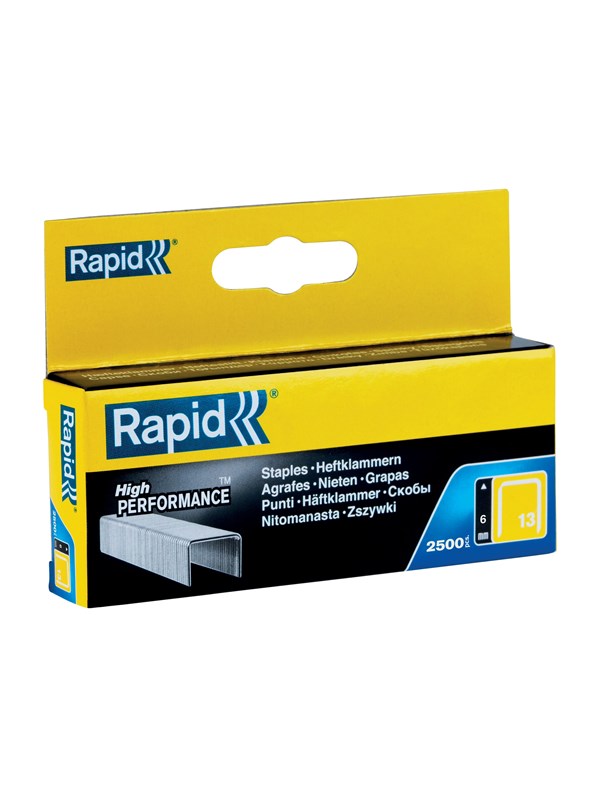 Rapid Nr. 13 Fintrådsklammer 6 mm