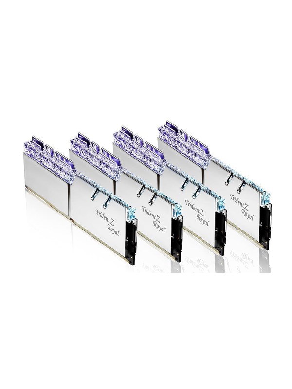 G.skill Trident Z Royal Ddr4 3600 128gb Cl14 Octa Channel 8 Pcs Intel Xmp Silver Med Rgb